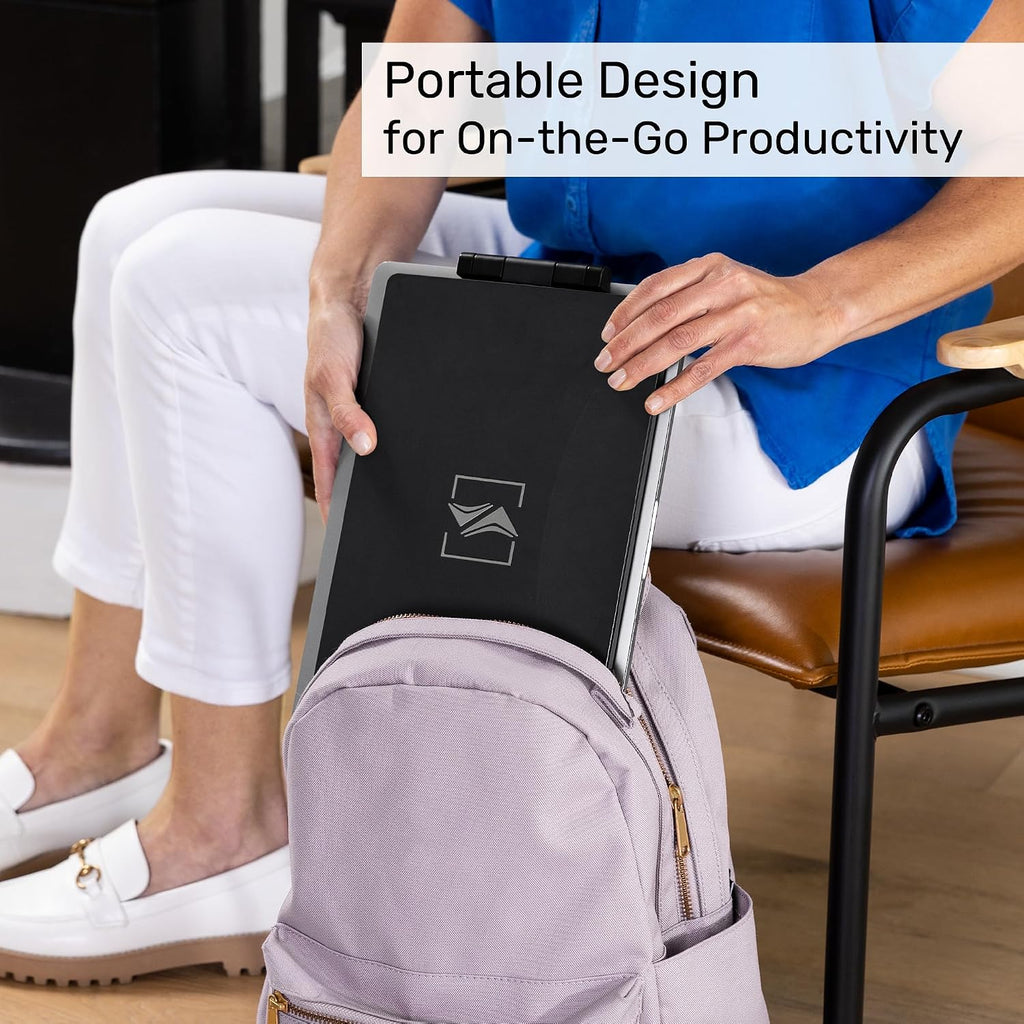 SideTrak Swivel 14' Attachable Portable Monitor Extender, FHD TFT Laptop Dual Screen with Kickstand + Unique Swivel Hinge, Compatible with Mac, PC, Chrome, Powered by USB® / Mini HDMI Port - 10 Pack
