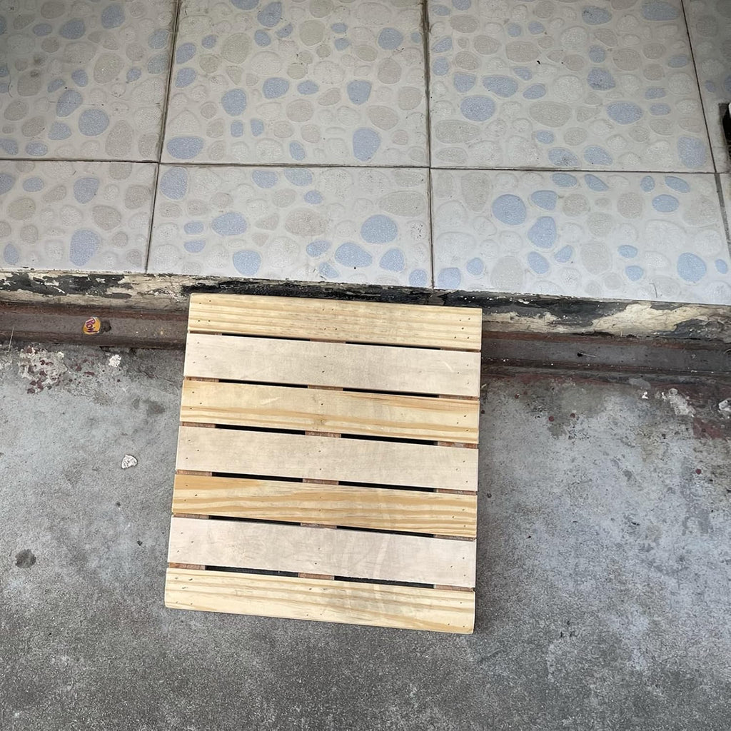 5'/6'/7' Doorway Threshold Ramps, Wooden Anti-Slip Wheelchair Ramps for Home/Front Door/Stairs/Roadside (Size: 60x38.8x15cm/23.6x15.3x6in)