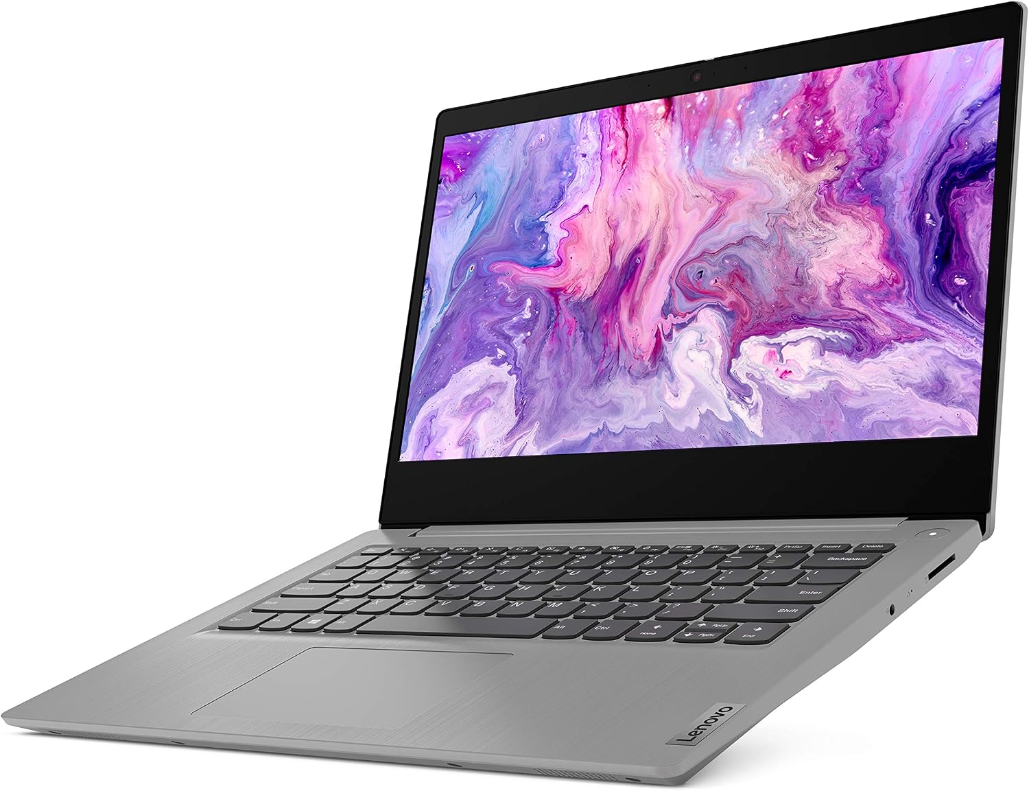 Lenovo IdeaPad 3 14 Laptop, Intel Core i3-1005G1, 4GB RAM, 128GB Storage, 14.0' FHD Display, Windows 10 S
