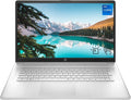 HP 17 Laptop, 17.3'' HD+ Touchscreen, Intel Core i7-1165G7 Processor, 32GB DDR4 RAM, 1TB PCIe SSD + 1TB HDD, Backlit Keyboard, HDMI, Windows 11 Home, Silver