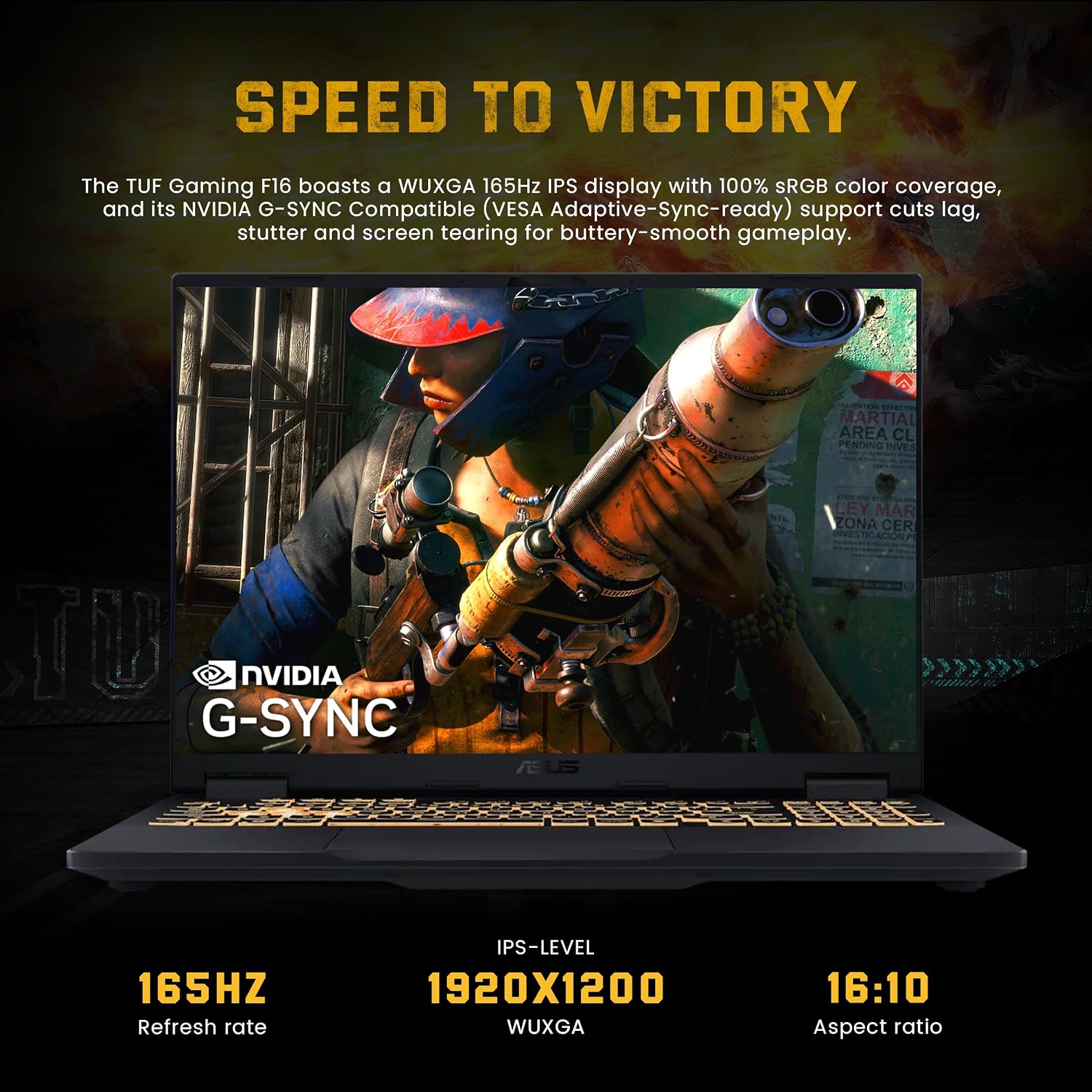 ASUS TUF F16 16' WUXGA 165Hz Gaming Laptop, Intel i7-14650HX, GeForce RTX 5070 8GB GDDR7, 32GB DDR5, 1TB SSD, RGB Backlit Keyboard, FHD IR Camera, Wi-Fi 6E, Win 11 Pro, Gray, 1TB Docking Station Set
