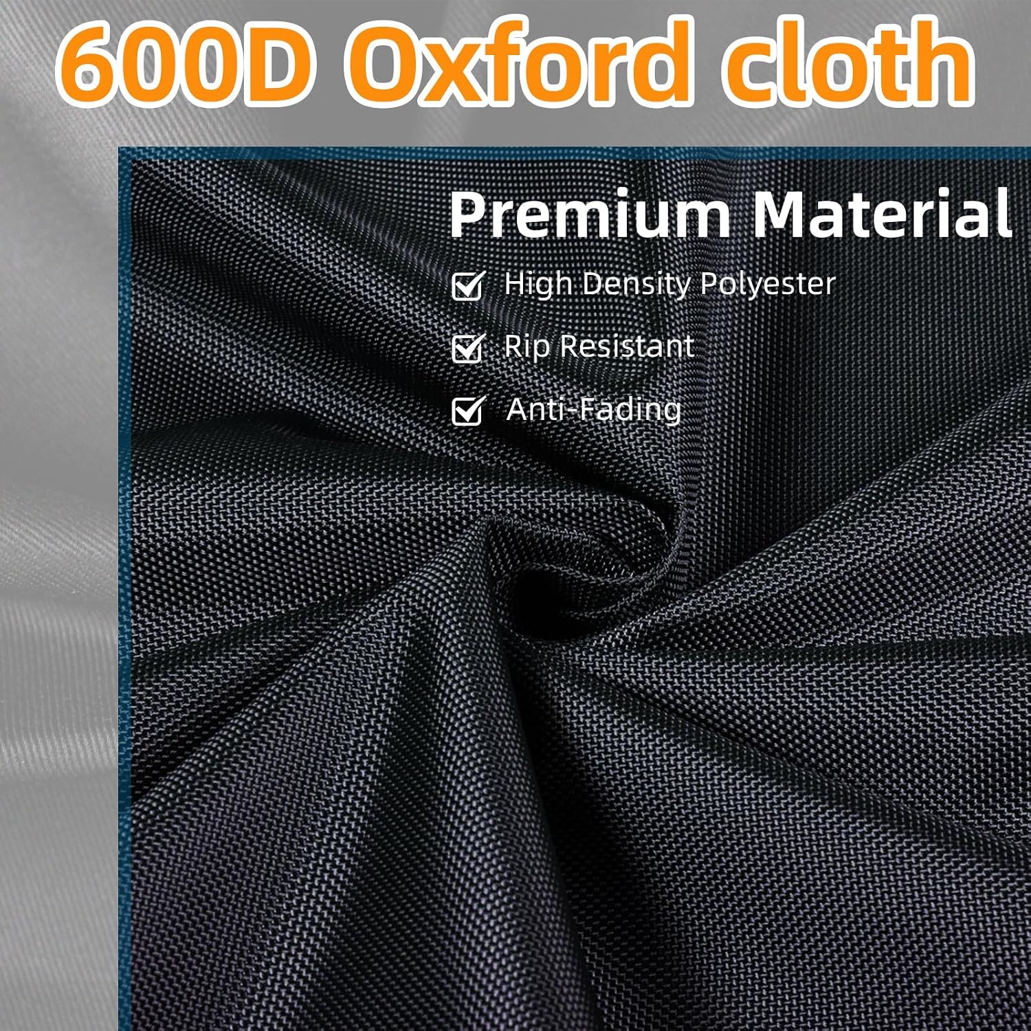 Tractor Cover Large,600d Oxford Cloth for John Deere 1,2,3 Series 1025r 2320 2720 3520, Kubota and Mahindra with Backhoe,Waterproof Uv Resistant & Dustproof, (189 L X 76 W X 86 H in)