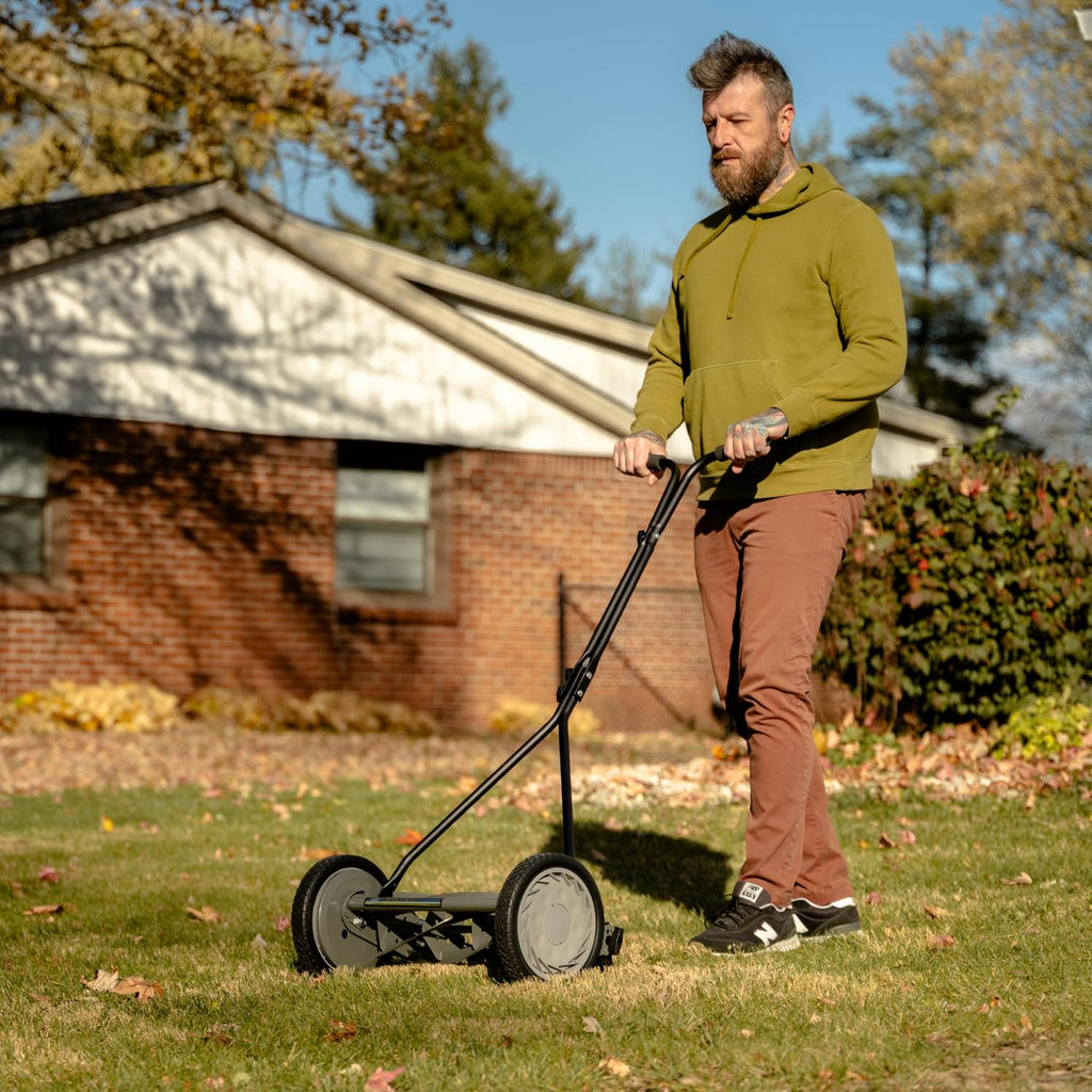 American Lawn Mower Company 1415-16SK 16-Inch 5-Blade Push Reel Lawn Mower with Sharpening Kit