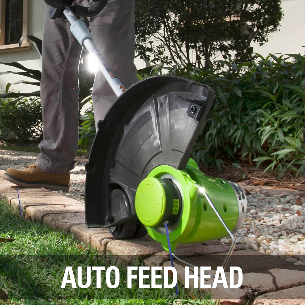 Greenworks 40V 13' Cordless String Trimmer / Edger, 2.0Ah Battery and Charger Included